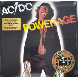 AC/DC – Powerage (50th. Anniversary Special Edition  GOLD VINYL)