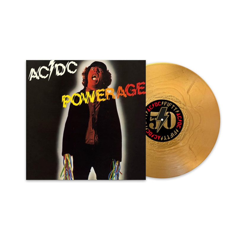 AC/DC – Powerage (50th. Anniversary Special Edition  GOLD VINYL)