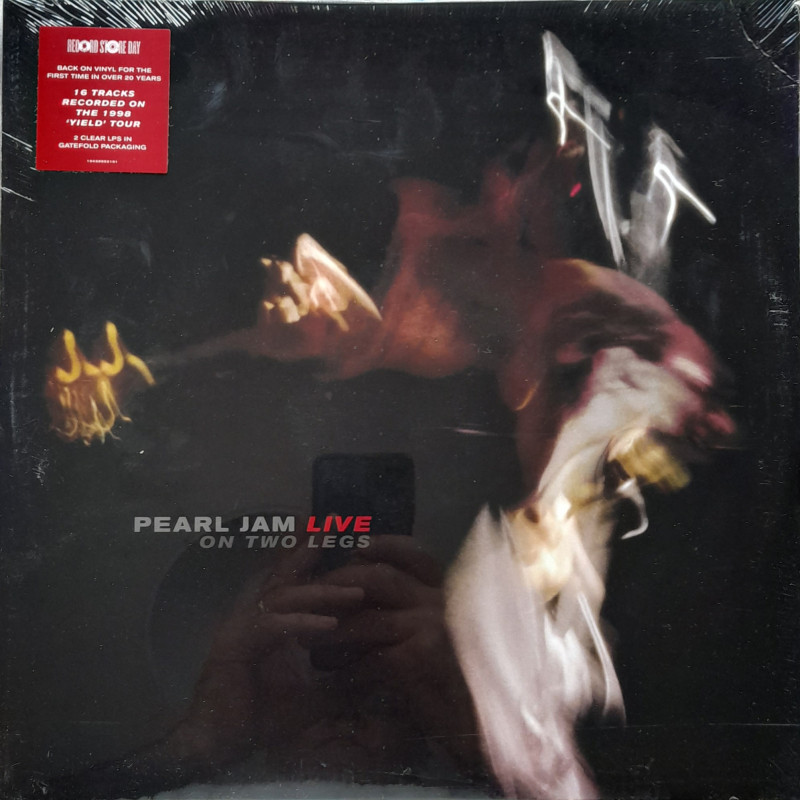 PEARL JAM – Live On Two Legs (Limited Edition  CLEAR VINYL)  2LP