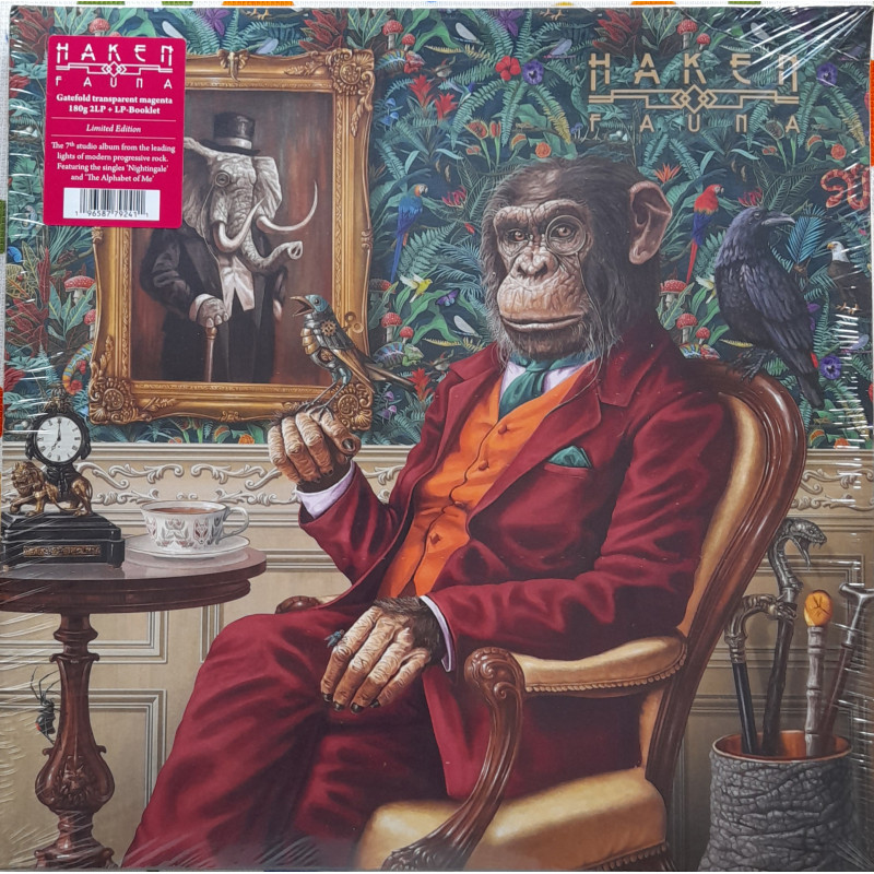HAKEN - Fauna (Limited Edition TRANSPARENT MAGENTA VINYL)  2LP