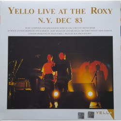 YELLO – Claro Que Si / Live At The Roxy N.Y. Dec.’83 (Special Collector’s Edition  LP + 12’’ 33RPM  CLEAR VINYL) 2LP