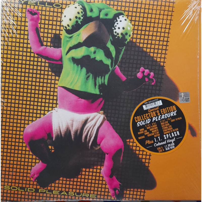 YELLO – Solid Pleasure / I.T.Splash (Special Collector’s Edition LP + 12’’ 33RPM  TRANSLUCENT YELLOW VINYL)  2LP