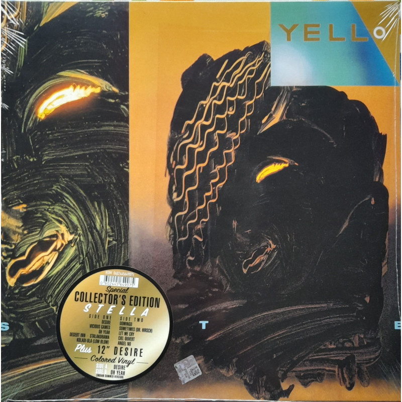 YELLO – Stella / Desire (Special Collector’s Edition LP + 12’’ 33RPM  TRANSLUCENT GREEN  VINYL)  2LP