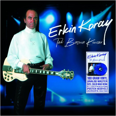 ERKİN KORAY – tek başına konser (ön kapak)
