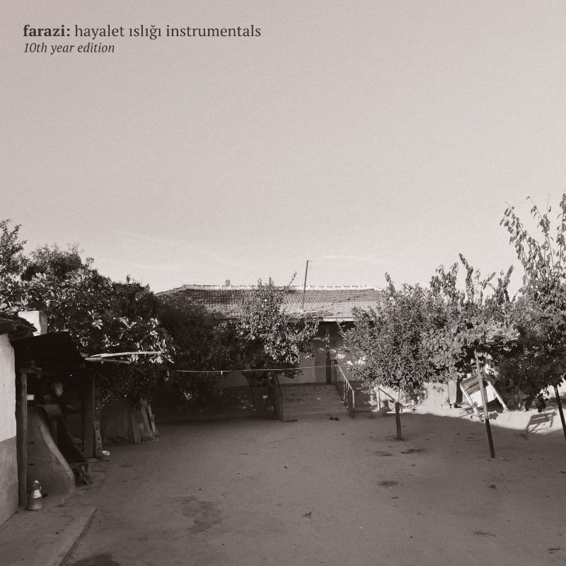 FARAZİ – hayalet ıslığı (instrumentals/10th year edition)   (ön kapak)