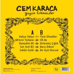 CEM KARACA – YİYİN EFENDİLER (sarı plak)