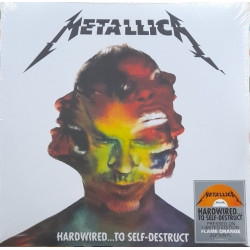 METALLICA – Hardwired To Self-Destruct (Limited Edition FLAME ORANGE VINYL) 2LP