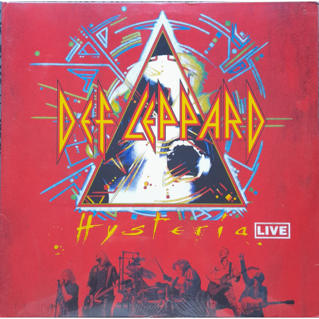 DEF LEPPARD – Hysteria Live  (ön kapak)
