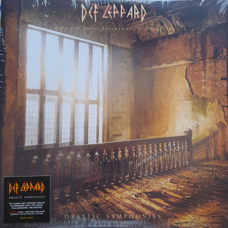 DEF LEPPARD & THE ROYAL PHIL.ORCH. – Drastic Symphonies (ön kapak)