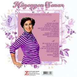 MÜZEYYEN SENAR – GÜNAY SANAT GECELERİ  / CANLI KAYIT (BEYAZ RENKLİ PLAK)