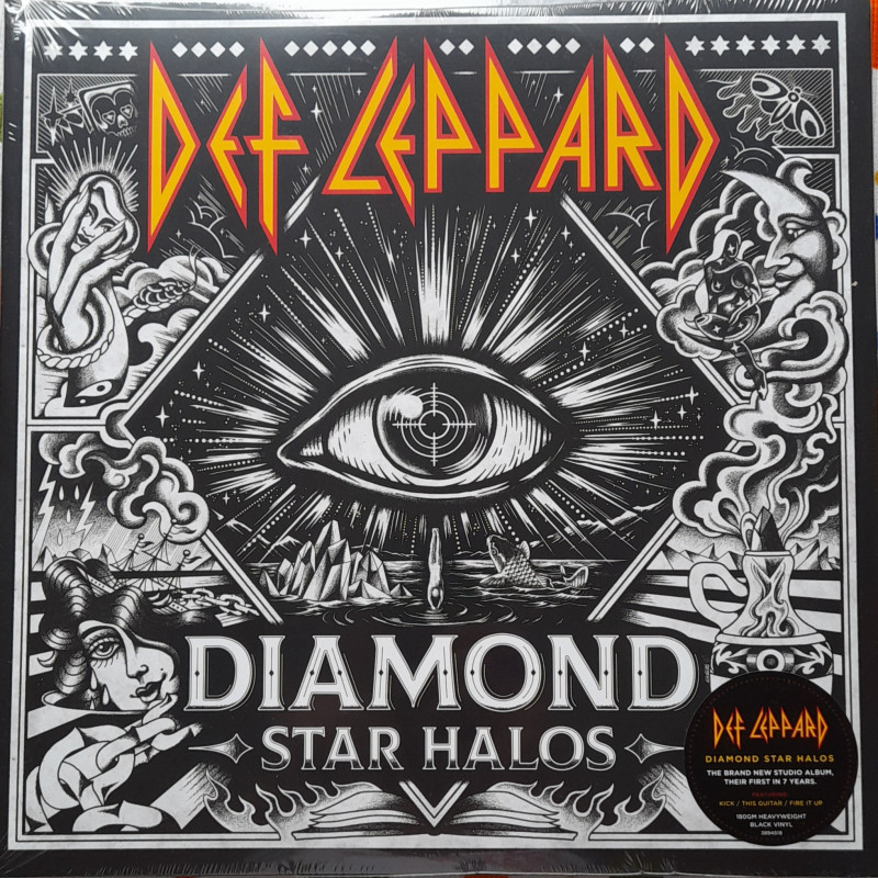 DEF LEPPARD – Diamond Star Halos  2LP