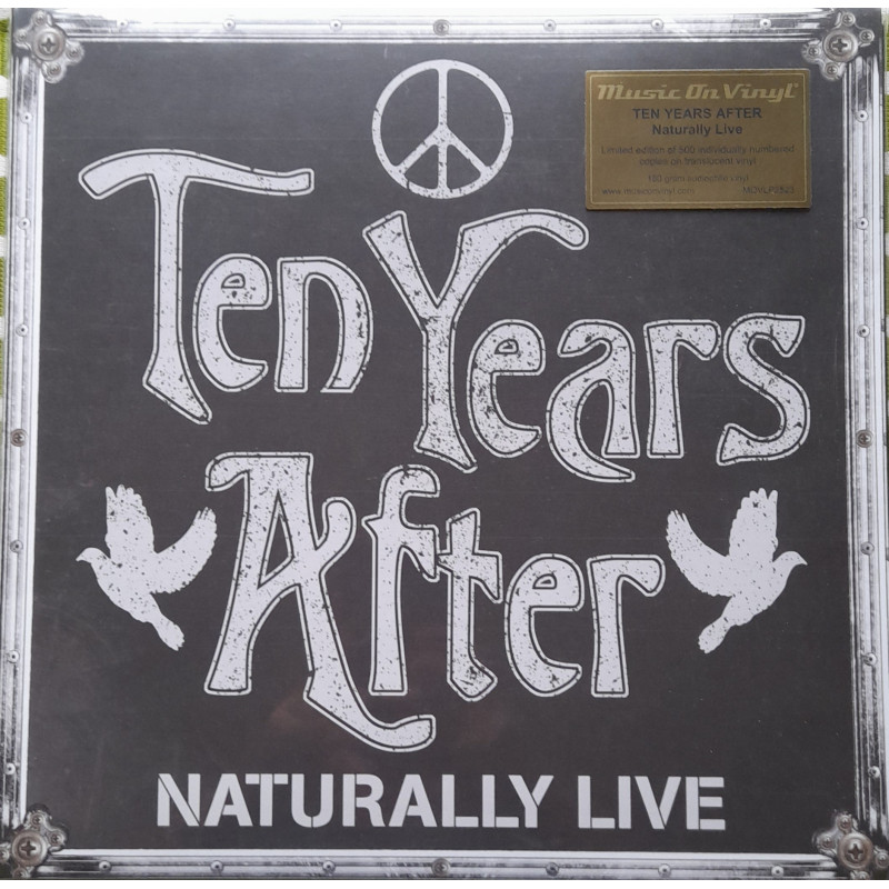 TEN YEARS AFTER – Naturally Live (Limited,Numbered,CRYSTAL CLEAR VINYL) 2LP