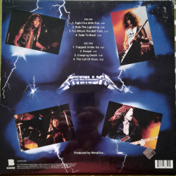 METALLICA – Ride The Lightning