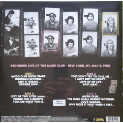 FRANK ZAPPA – Zappa ’80 Mudd Club  2LP