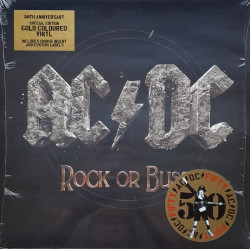 AC/DC – Rock Or Bust (50th. Anniversary Special Edition  GOLD VINYL)