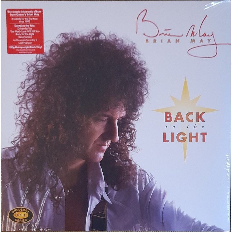BRIAN MAY – Back To The Light             (ön kapak)