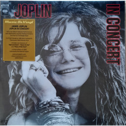JANIS JOPLIN – Joplin In Concert (Limited Edition, Numbered, TRANSLUCENT RED COLOURED VINYL) 2LP