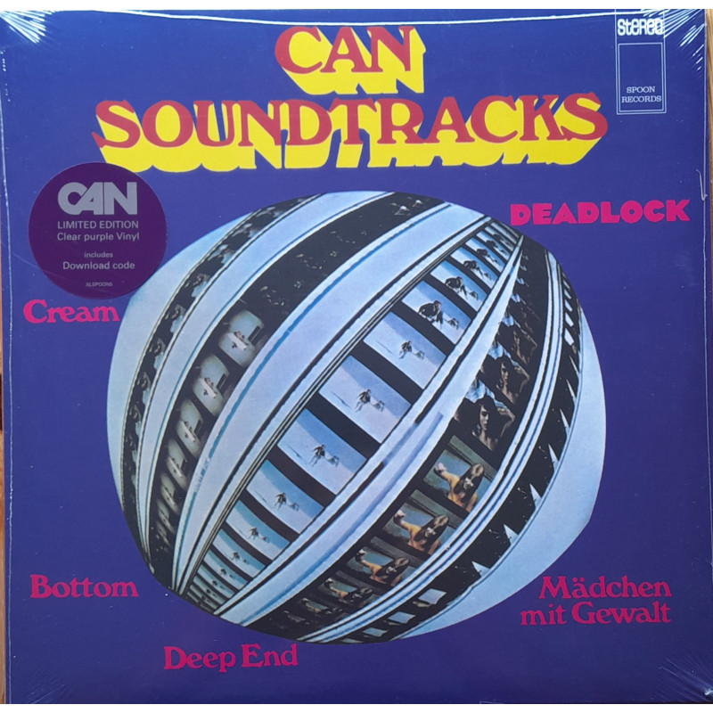 CAN – Soundtracks (LIMITED EDITION CLEAR PURPLE VINYL)