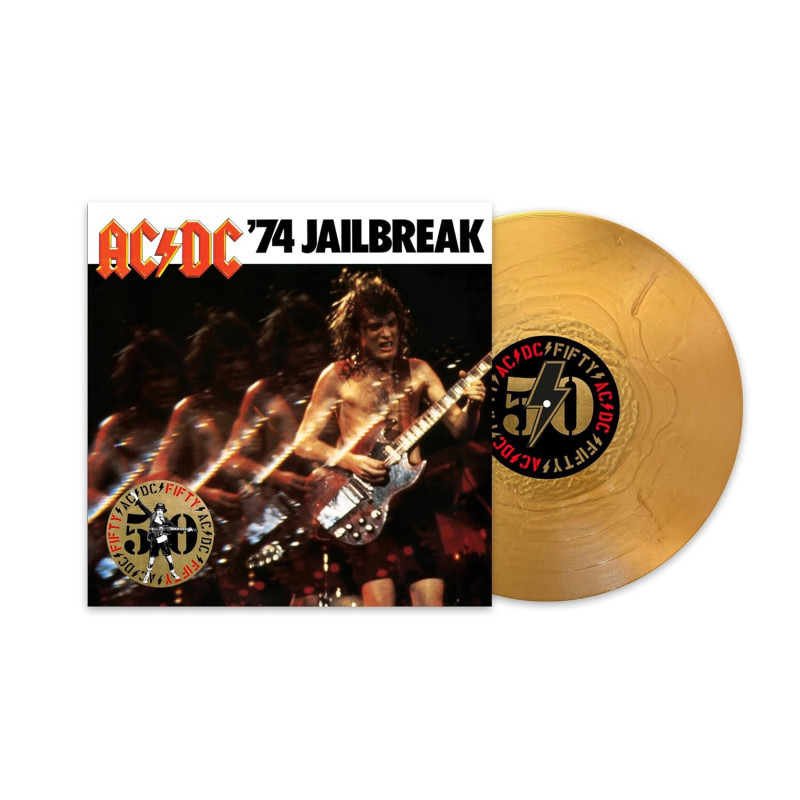 AC/DC – ’74 Jailbreak (50th. Anniversary Special Edition  GOLD VINYL)