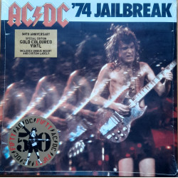 AC/DC – ’74 Jailbreak (50th. Anniversary Special Edition  GOLD VINYL)