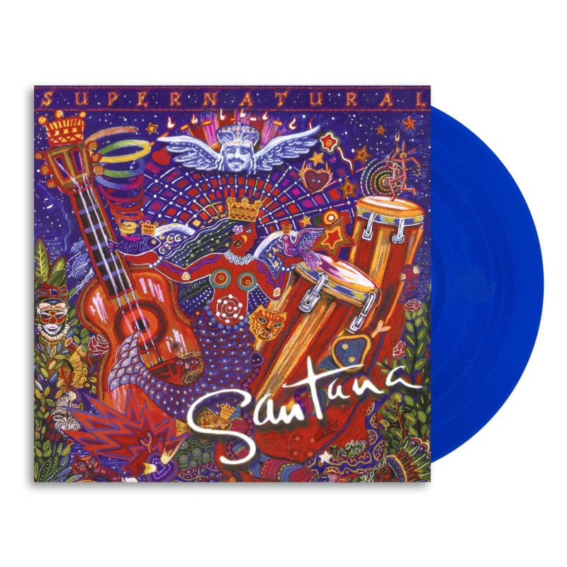 SANTANA - Supernatural (BLUE VINYL)  2LP