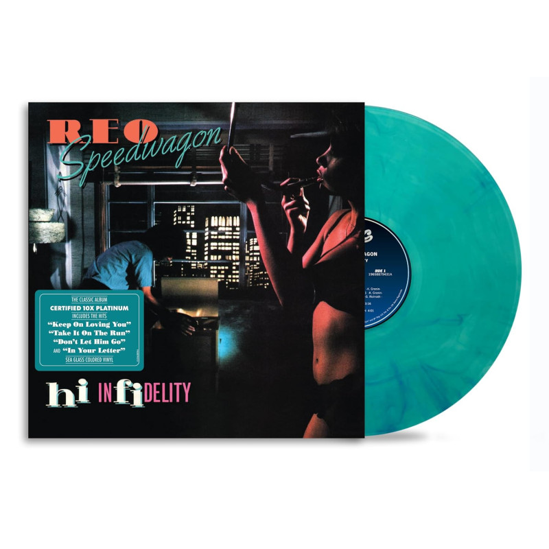 REO SPEEDWAGON – Hi Infidelity (Limited Edition SEA GLASS VINYL)