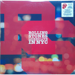 THE ROLLING STONES – Licked Live In NYC (Limited Edition WHITE VINYL)  3LP