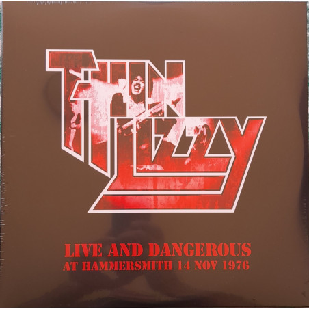THIN LIZZY – Live And Dangerous At Hammersmith 14 Nov 1976 (ön kapak)