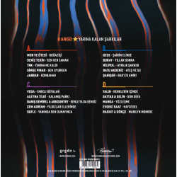 KARGO & ÇEŞİTLİ SANATÇILAR - YARINA KALAN ŞARKILAR  2LP