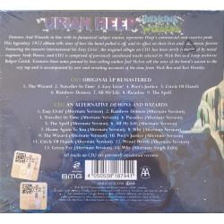 URIAH HEEP – demons and wizards   2CD