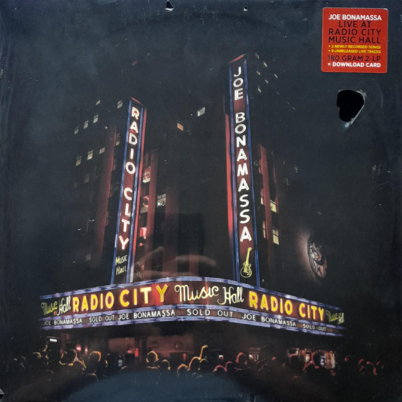 JOE BONAMASSA – Live At Radio City Music Hall    2LP