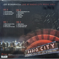 JOE BONAMASSA – Live At Radio City Music Hall    2LP