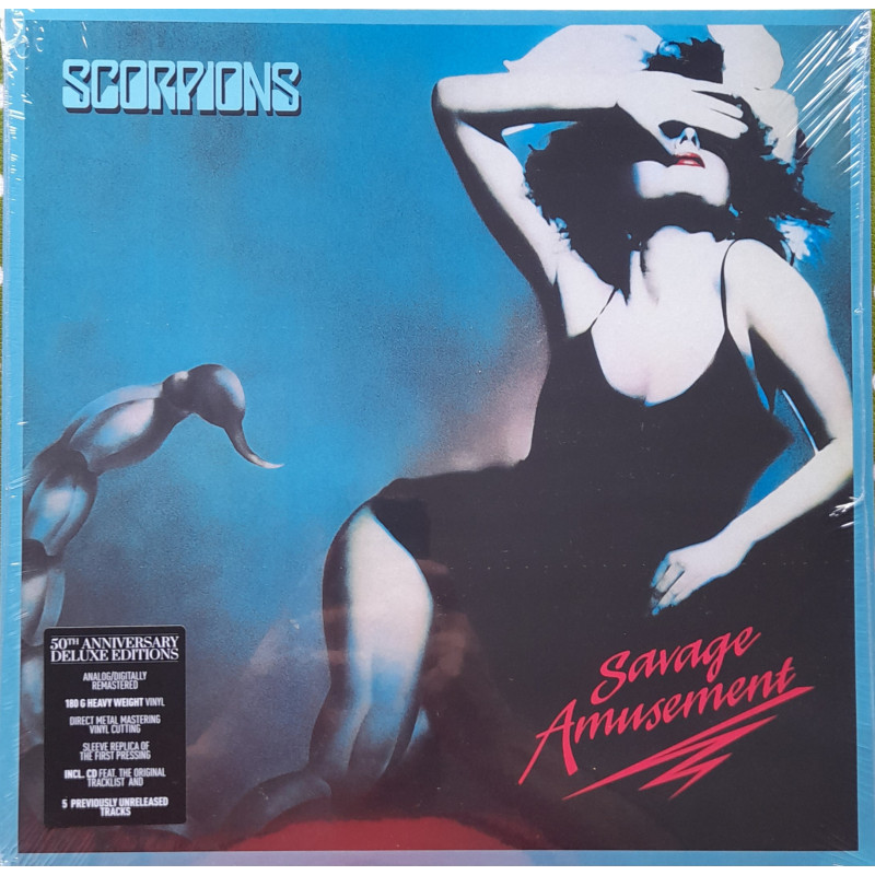 SCORPIONS – Savage Amusement (Deluxe Edition)  LP + CD