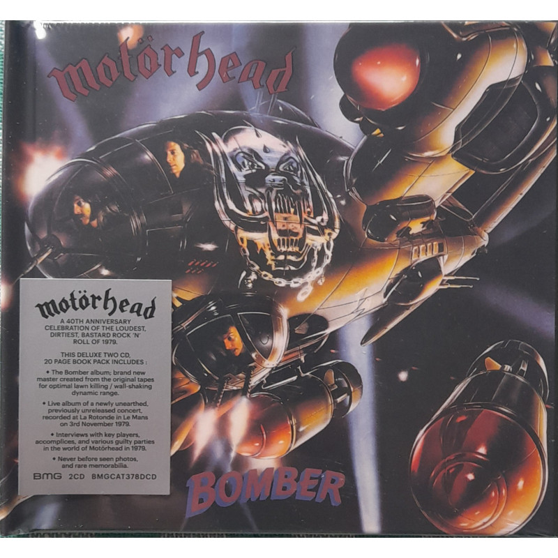 MOTÖRHEAD – bomber (40th.anniversary edition)  2CD