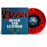 SAXON – Denim & Leather (40th.Anniversary Limited Edition RED with BLACK SPLATTER VINYL)