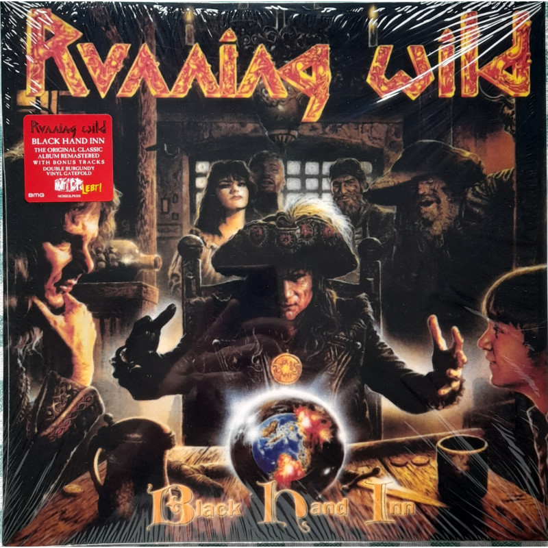 RUNNING WILD – Black Hand Inn (Limited Edition BURGUNDY RED VINYL) 2LP
