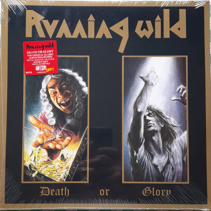 RUNNING WILD – Death Or Glory (Limited Edition GREY  VINYL)  2LP