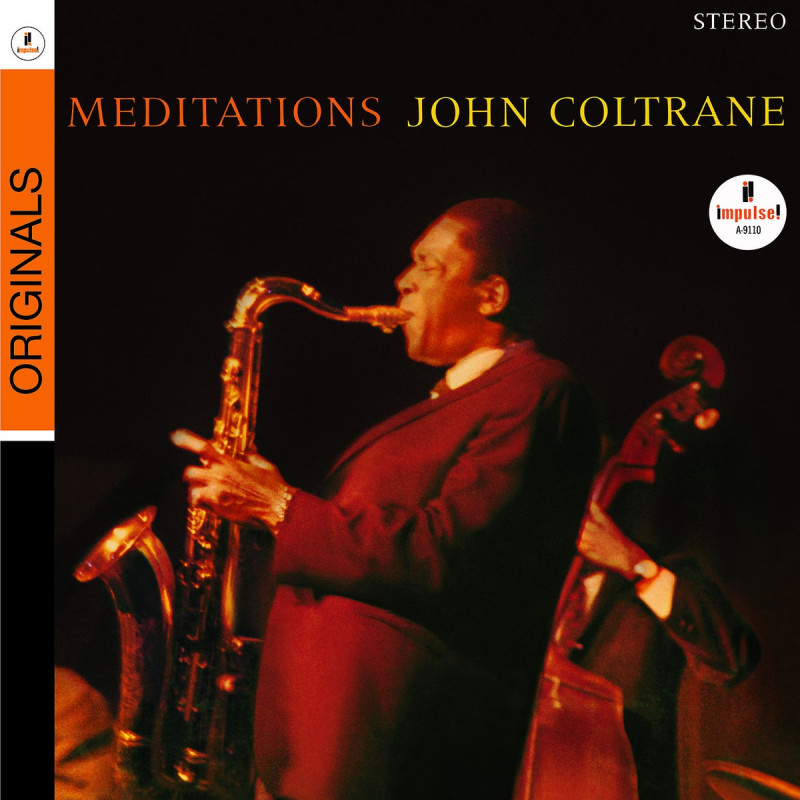 JOHN COLTRANE – meditations     (ön kapak)