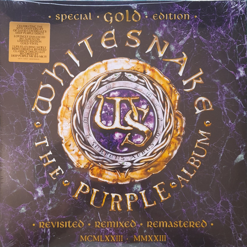 WHITESNAKE – The Purple Album:Special Gold Edition (Limited Edition GOLD VINYL) 2LP