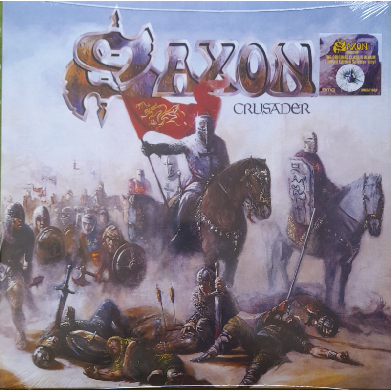 SAXON – Crusader  (Limited Edition SPLATTER VINYL)