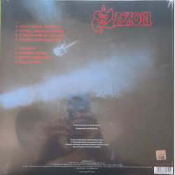 SAXON – Strong Arm Of The Law (Limited Edition WHITE / BLACK / RED SPLATTER VINYL)