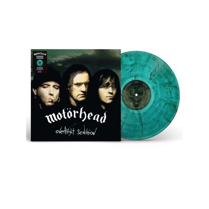 MOTÖRHEAD – Overnight Sensation (Limited Edition GREEN SMOKE VINYL)