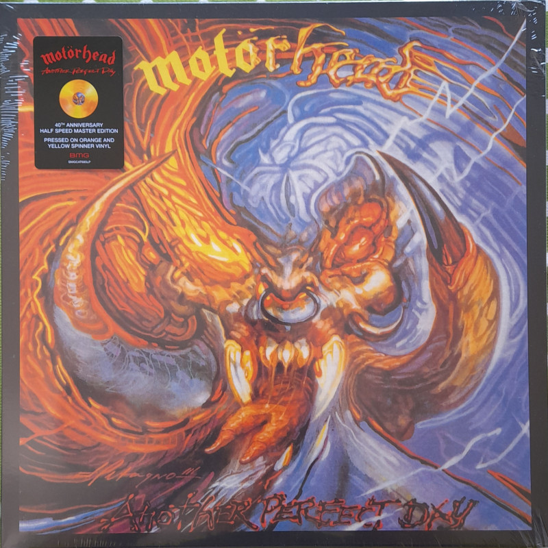 MOTÖRHEAD – Another Perfect Day (Limited Edition ORANGE & YELLOW SPINNER VINYL)