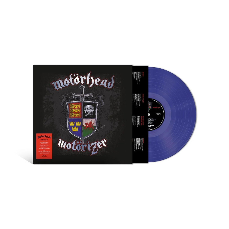 MOTÖRHEAD – Motörizer (TRANSPARENT BLUE VINYL)
