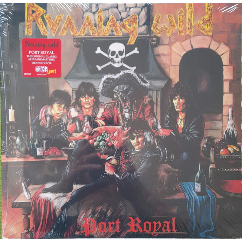 RUNNING WILD – Port Royal (Limited Edition ORANGE VINYL)