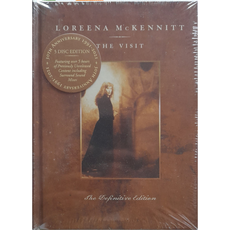LOREENA MCKENNITT – the visit:the definitive edition  4CD+BLURAY (ön kapak)