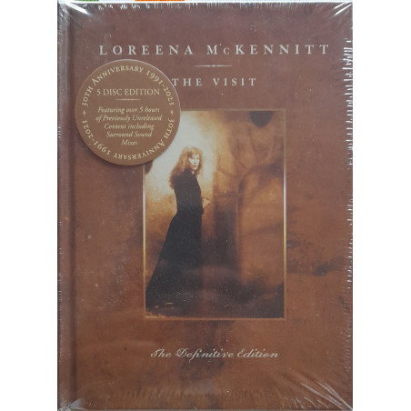 LOREENA MCKENNITT – the visit:the definitive edition  4CD+BLURAY (ön kapak)