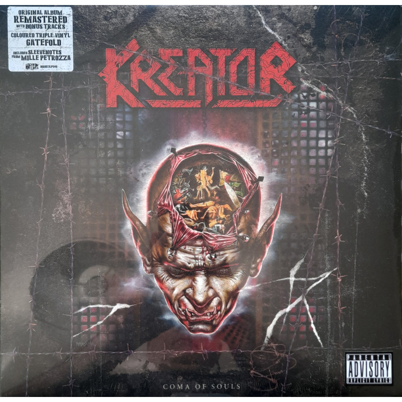 KREATOR – Coma Of Souls (TRANSPARENT RED VINYL)  3LP