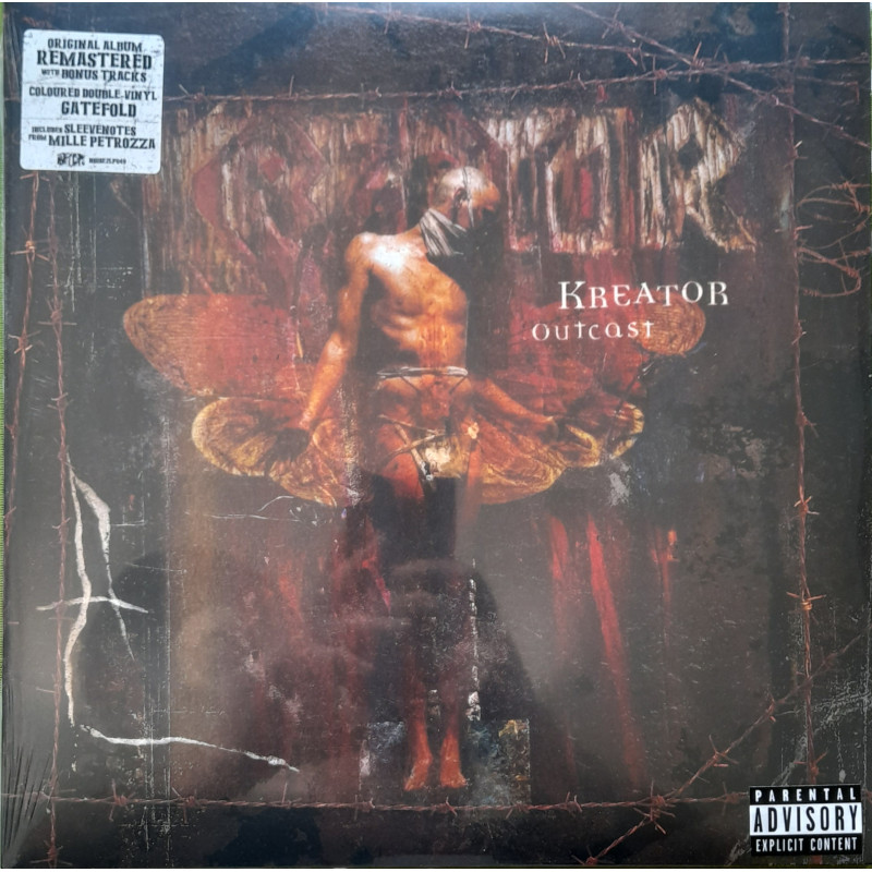 KREATOR – Outcast (TRANSLUCENT RED & ORANGE VINYL)  2LP