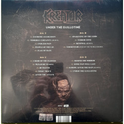 KREATOR – Under The Guillotine:The Noise Records Anthology (GREY w / RED SPLATTER VINYL)  2LP